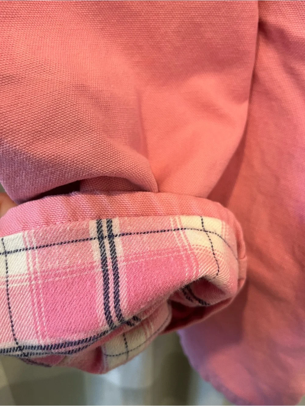 Carhartt Kids Pink Canvas Overalls with Chest Pocket